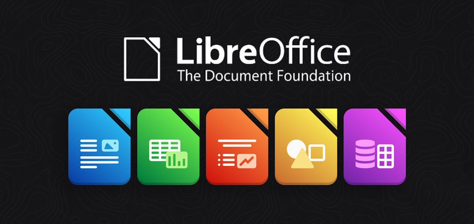 LibreOffice is a comprehensive free office suite supporting word processing, advanced spreadsheets, dynamic presentations, vector drawings, math formulas, and robust database management.