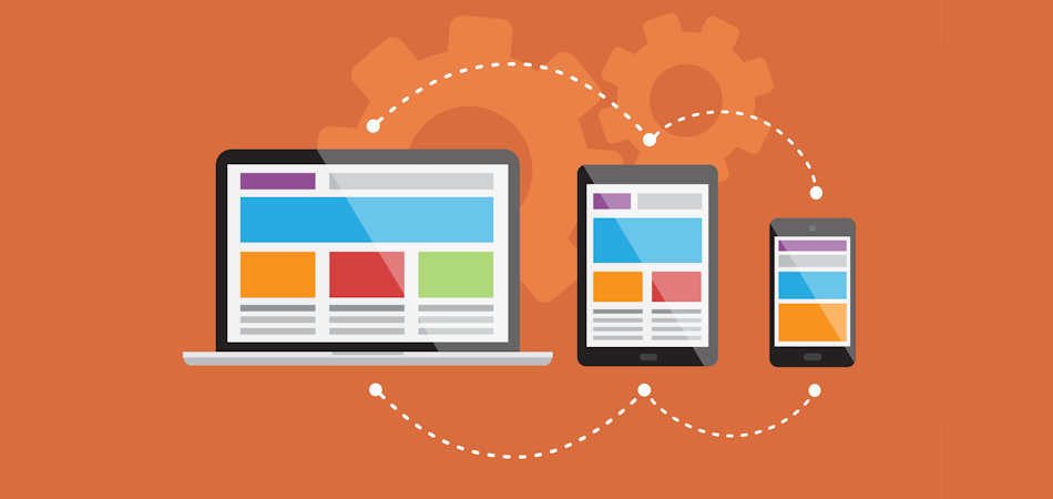 Responsive web design techniques for mobile-first flexible grid layouts
