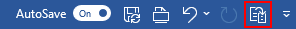 Microsoft Word screenshot